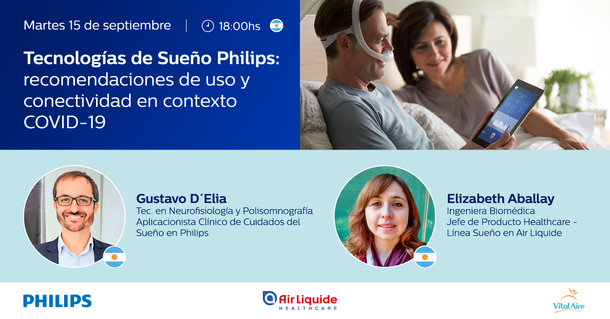 Tecnolog&iacute;as de Sue&ntilde;o Philips: recomendaciones de uso y conectividad en contexto COVID-19