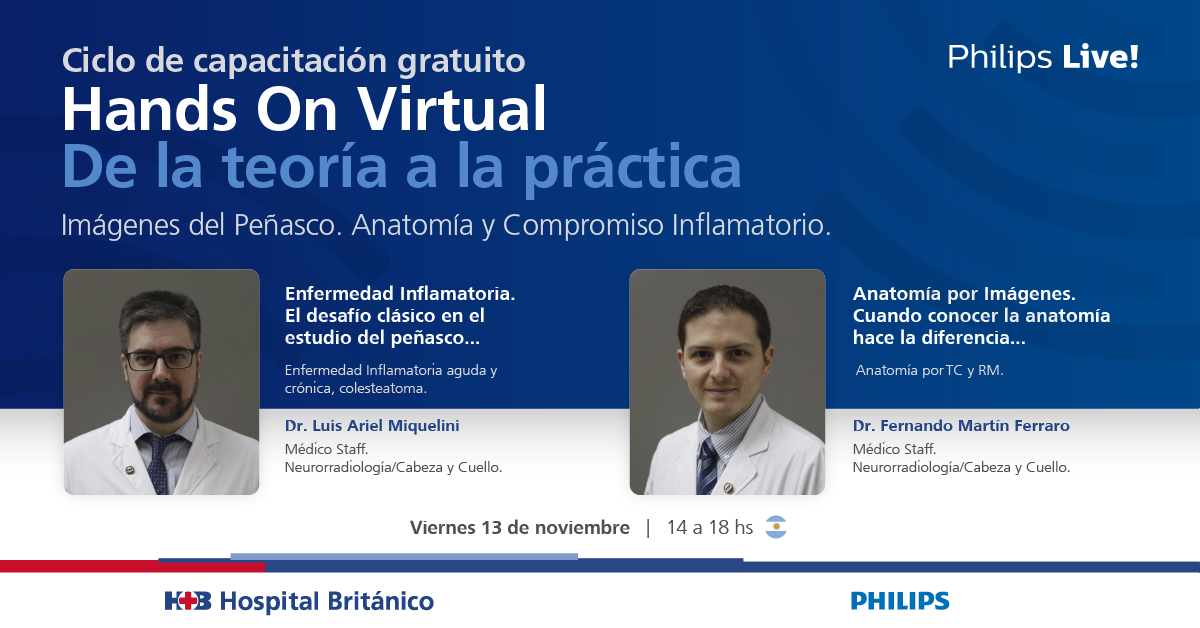 Hands On Virtual - Im&aacute;genes del Pe&ntilde;asco. Anatom&iacute;a y Compromiso Inflamatorio.