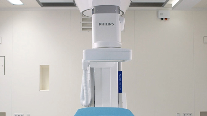 Philips Azurion 7C20 con FlexArm en radiolog&iacute;a intervencionista