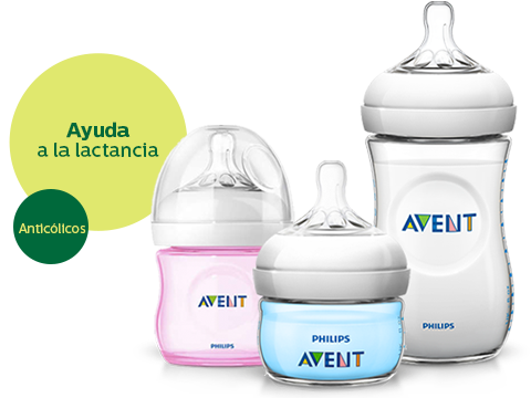 La mamadera Natural Philips Avent es antic&oacute;licos y ayuda a la lactancia