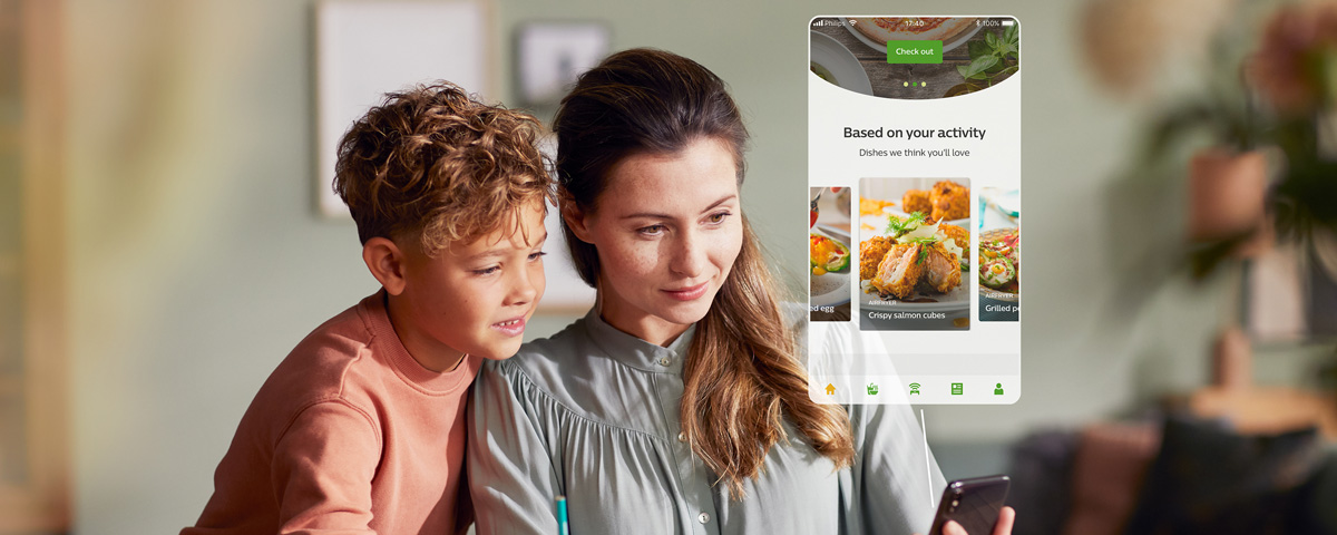 Aplicaci&oacute;n HomeID, Las opciones m&aacute;s sabrosas y saludables