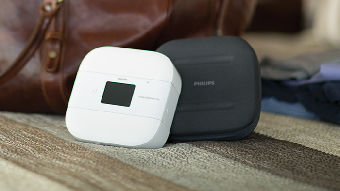 Accesorios para las soluciones de viaje para la apnea del sue&ntilde;o