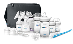 Sets de regalo b&aacute;sicos y para beb&eacute;s de 0-6&nbsp;meses: mamaderas, extractores de leche, Philips Avent
