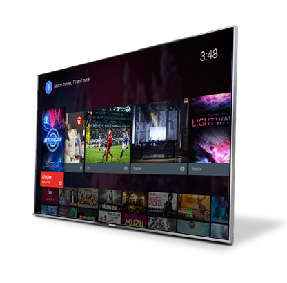 Panel de control de aplicaciones Philips Smart TV